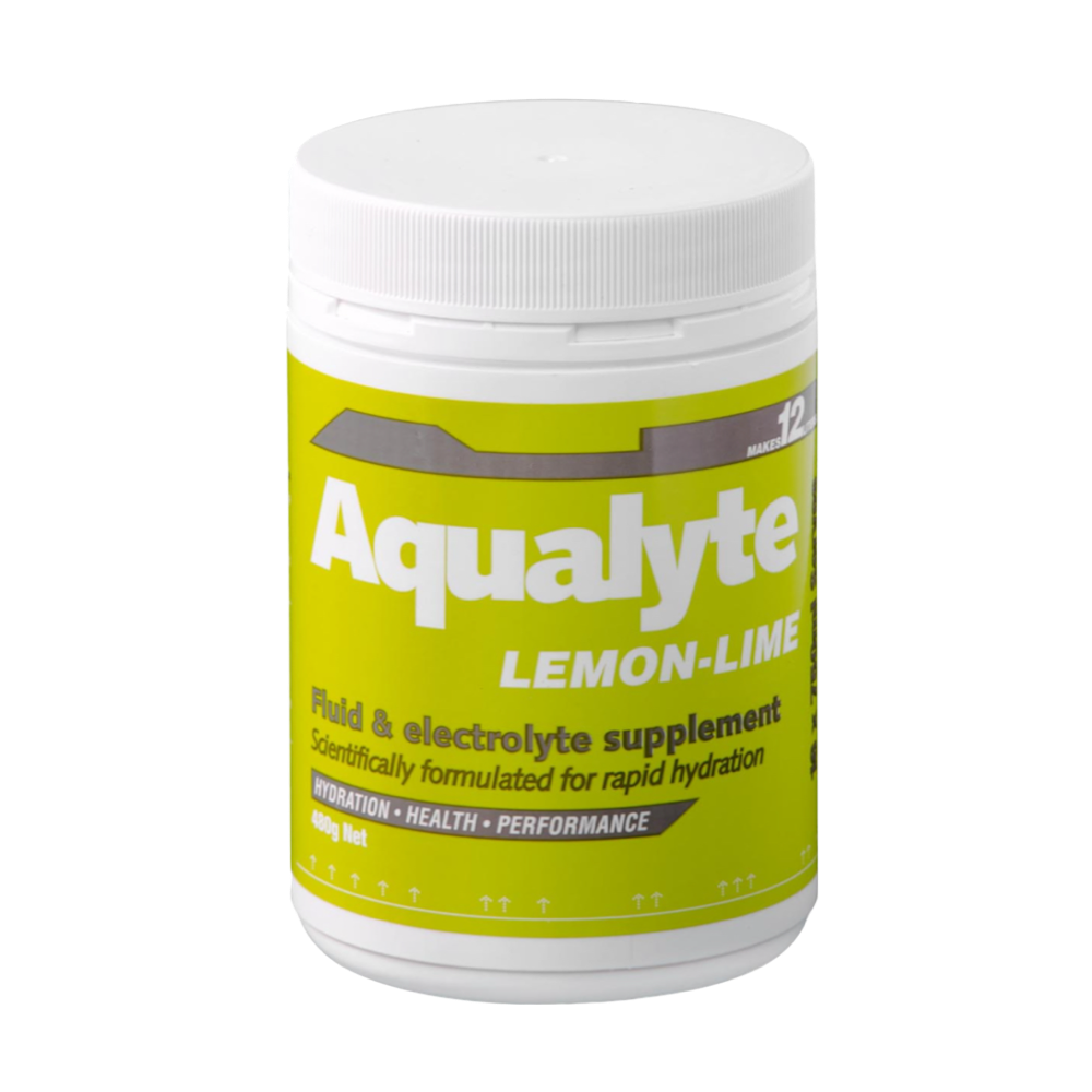 480g resealable tub of Aqualyte for 12 litre drink container