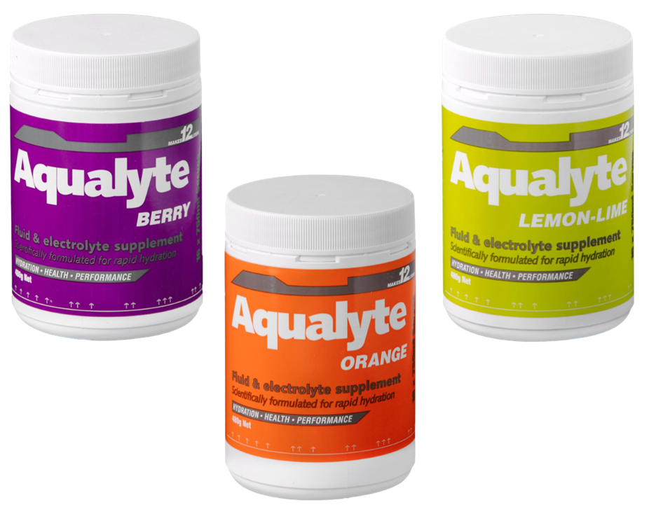 480g resealable tub of Aqualyte for 12 litre drink container