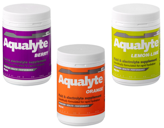 480g resealable tub of Aqualyte for 12 litre drink container