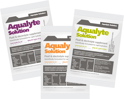 800g Aqualyte hydration sachets for 20 litre drink dispenser